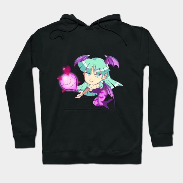 Chibi Morrigan Hoodie by SenpaiLove